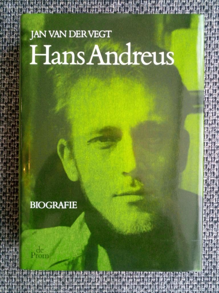 Hans Andreus. Biografie - Jan van der Vegt, Boeken, Kunst en Cultuur, Ophalen of Verzenden, Zo goed als nieuw, Jan van der Vegt