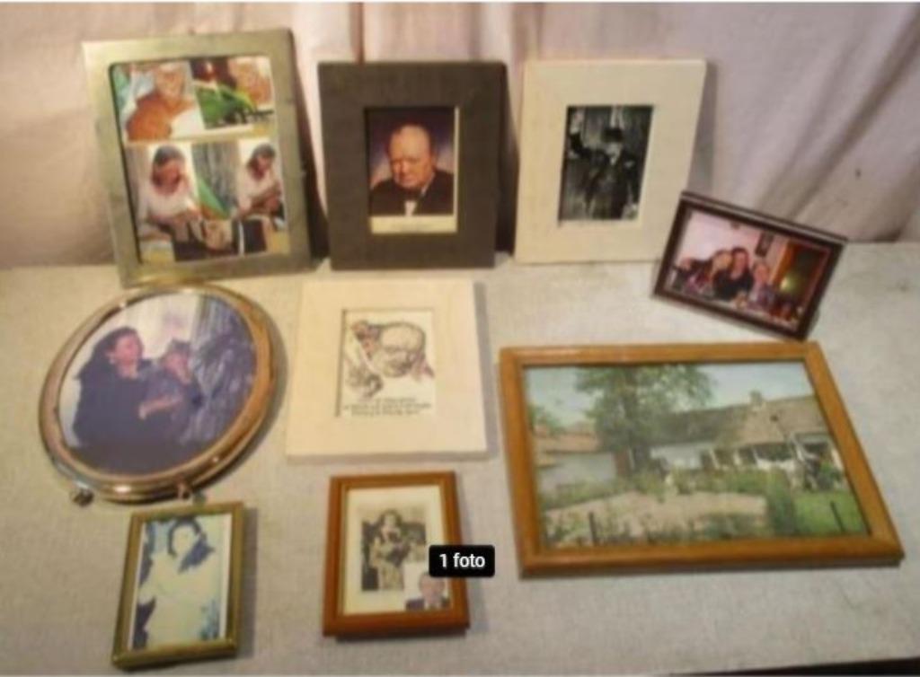Magnifique Lot de 9 Cadres Photo rétro et anciens en tout ge, Enlèvement ou Envoi, Comme neuf