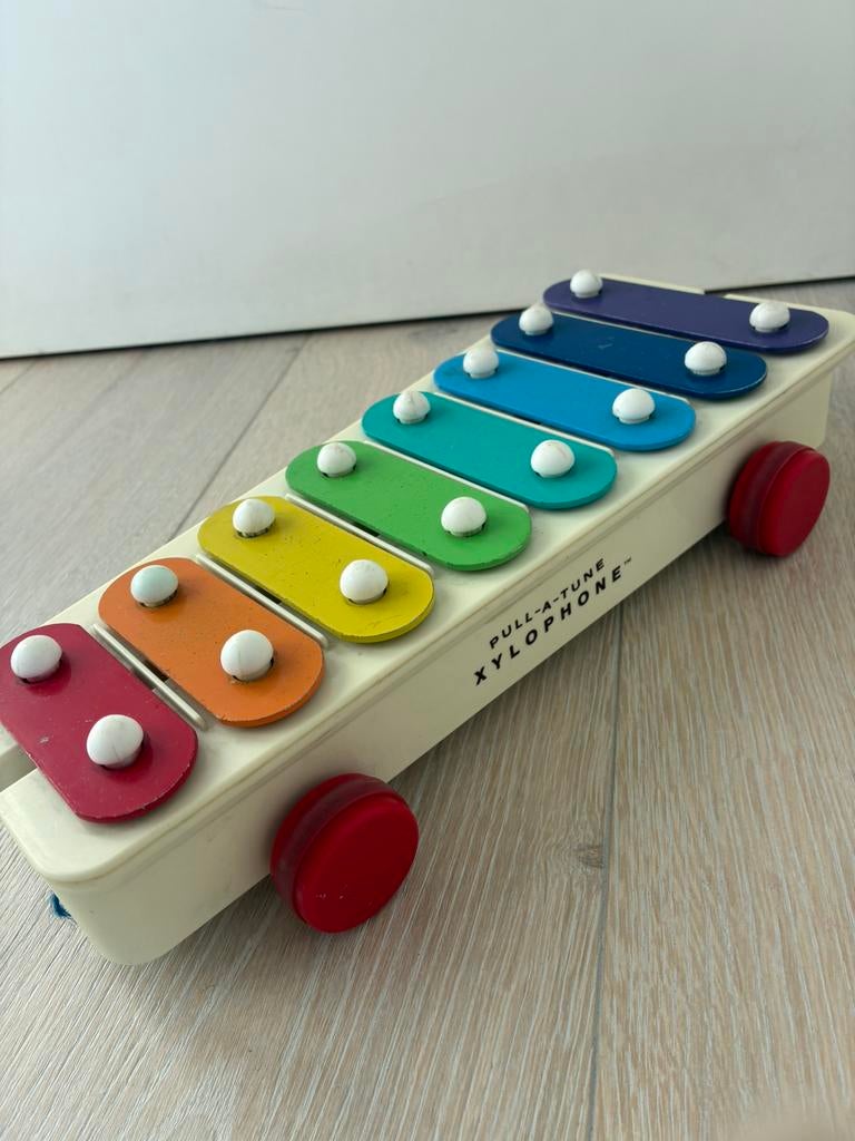 Xylophone Pull-A-Tune classique Fisher Price '80, Enlèvement ou Envoi, Utilisé
