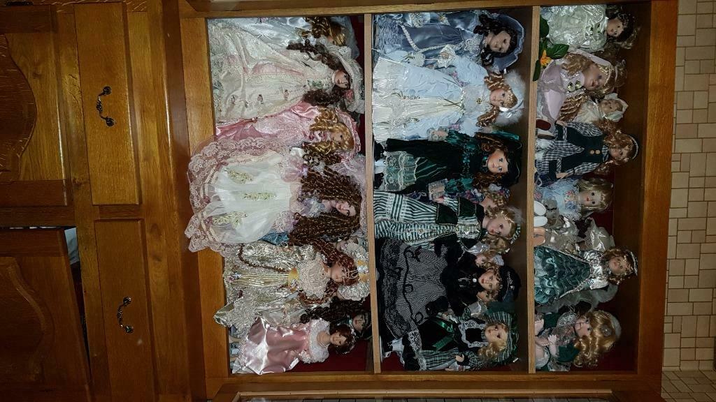 poupée porcelaine, Collections, Poupées, Enlèvement, Comme neuf, Poupée