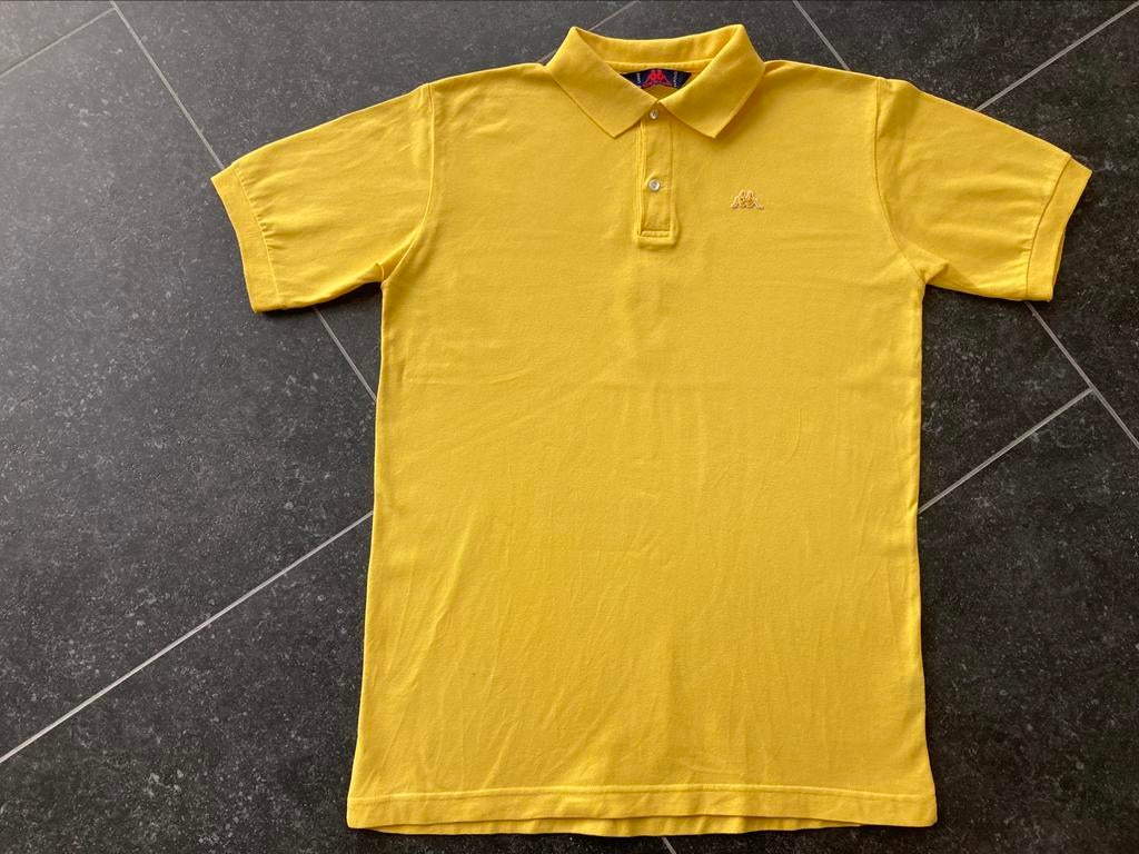 Gele polo. Kappa. Maat L., Maat 52/54 (L), Kappa, Geel, Ophalen of Verzenden