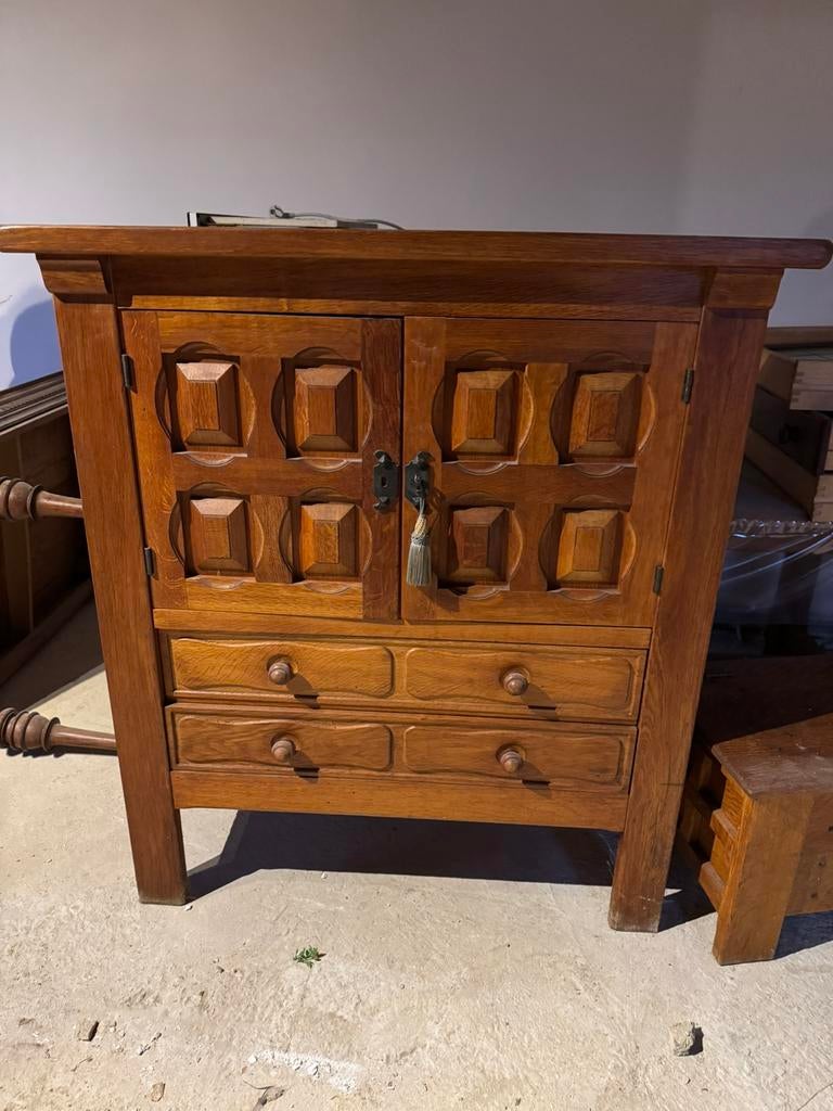 Houten kast, Huis en Inrichting, Kasten | Ladekasten, Ophalen