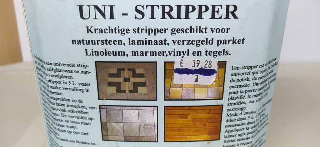 UNI - STRIPPER. NIEUW. 5 liter., Huis en Inrichting, Schoonmaakartikelen, Ophalen