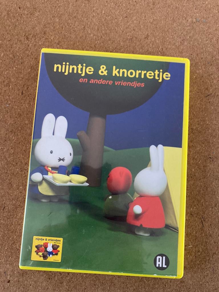 DVD Nijntje en knorretje, Ophalen of Verzenden, Zo goed als nieuw