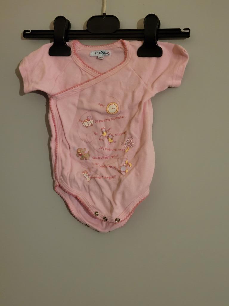 Body pour bébé 3 mois pour fille, Enfants & Bébés, Enlèvement ou Envoi, Comme neuf, Fille, Vêtements de nuit ou Sous-vêtements