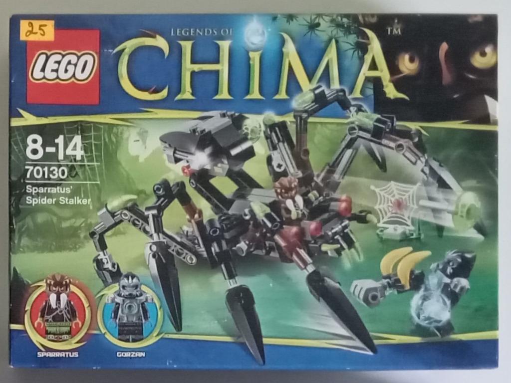 LEGO Legends of Chima - De Sparratus Spider Tank, Kinderen en Baby's, Speelgoed | Duplo en Lego, Ophalen of Verzenden, Nieuw, Complete set