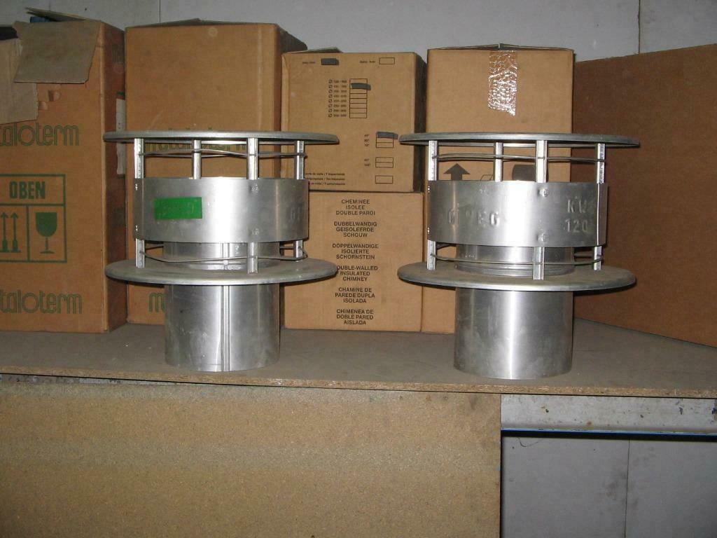 aluminium schoorsteenkap, Doe-het-zelf en Bouw, Ophalen, Nieuw