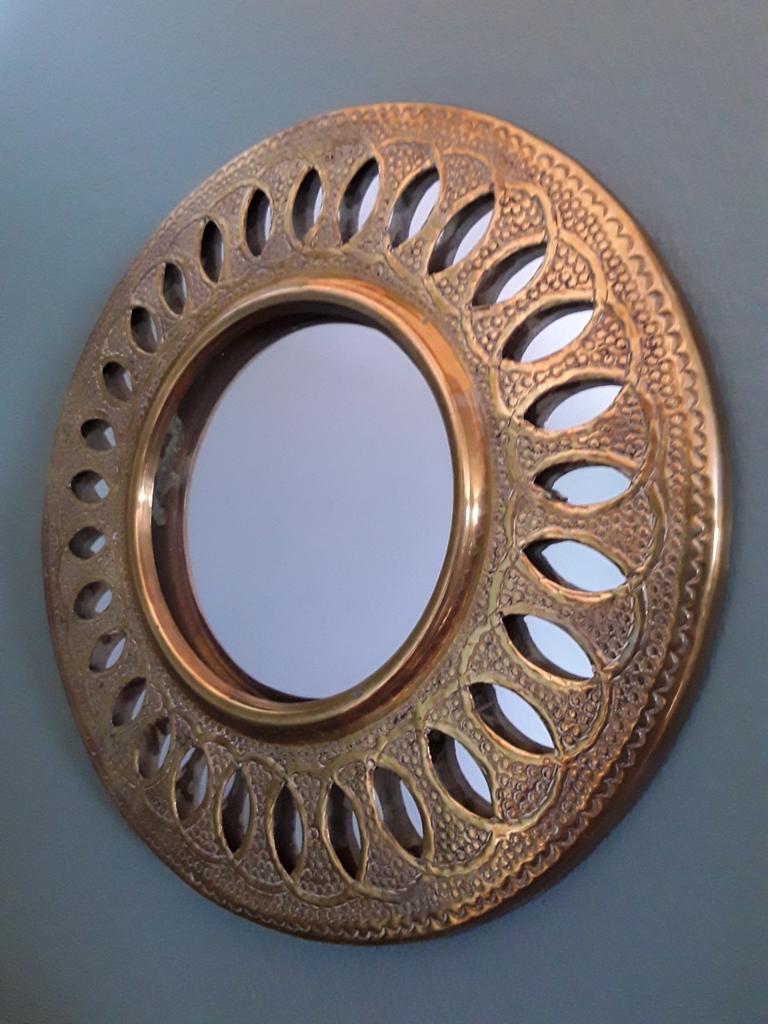 Miroir oriental, Maison & Meubles, Enlèvement ou Envoi, Comme neuf