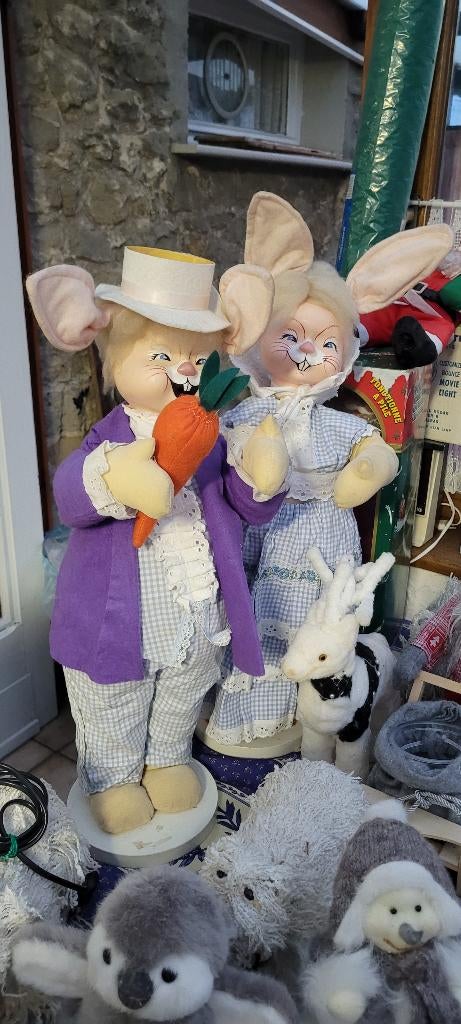 Annalee Dolls paashazen, Ophalen, Gebruikt