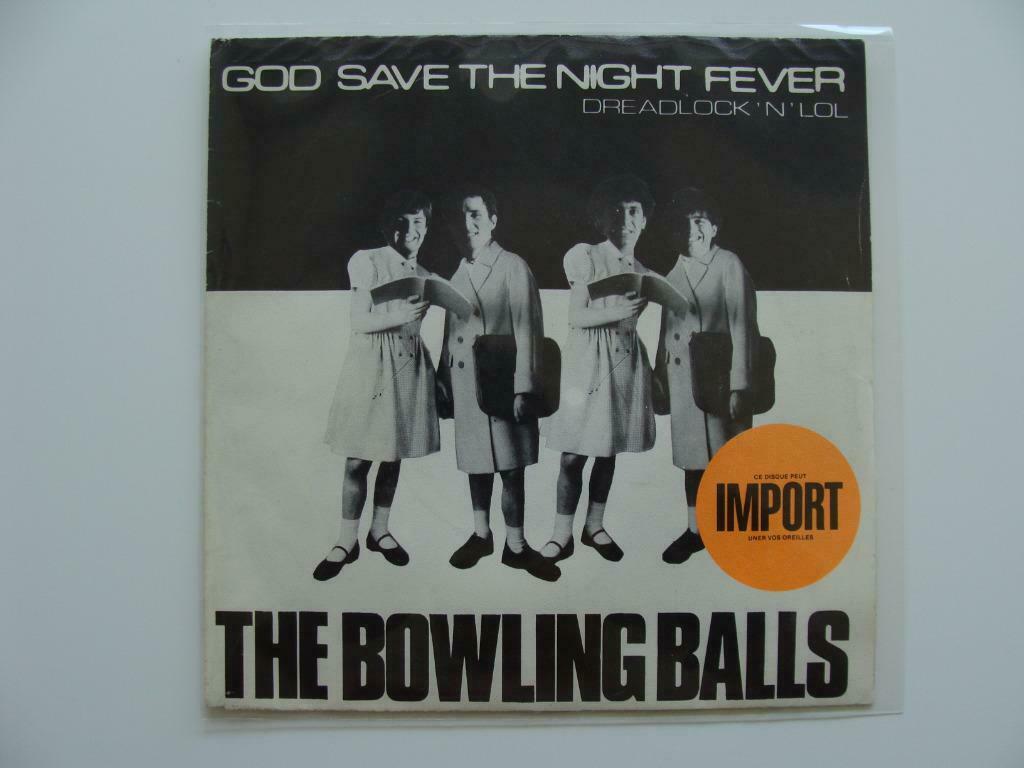 The Bowling Balls ‎– God Save The Night Fever (1979), Cd's en Dvd's, Vinyl Singles, Rock en Metal, Ophalen of Verzenden