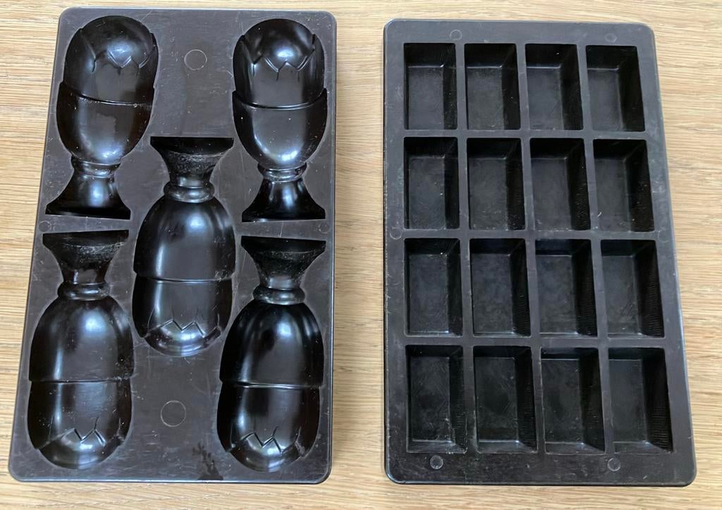Oude bakelieten chocoladevormen, Antiek en Kunst, Ophalen of Verzenden
