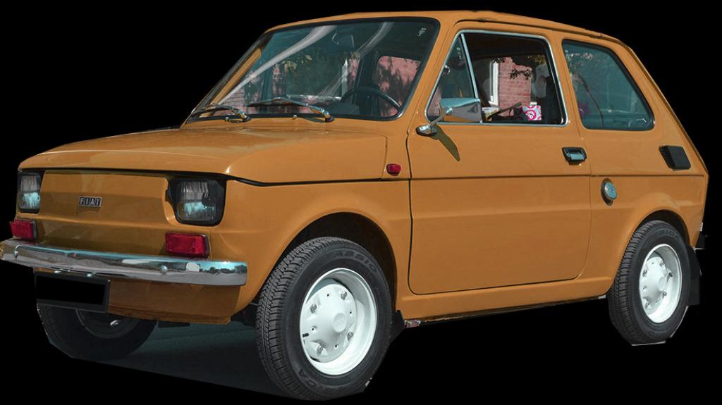 PORTE GAUCHE POUR FIAT 126, Enlèvement, Utilisé, Porte, Gauche