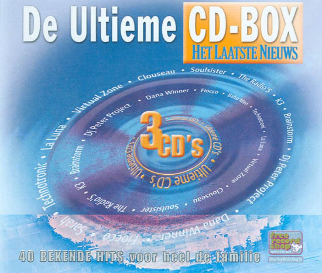 CD BOX - Ultieme Hits Vol.1 - HLN, Ophalen of Verzenden, Zo goed als nieuw, Pop, Boxset