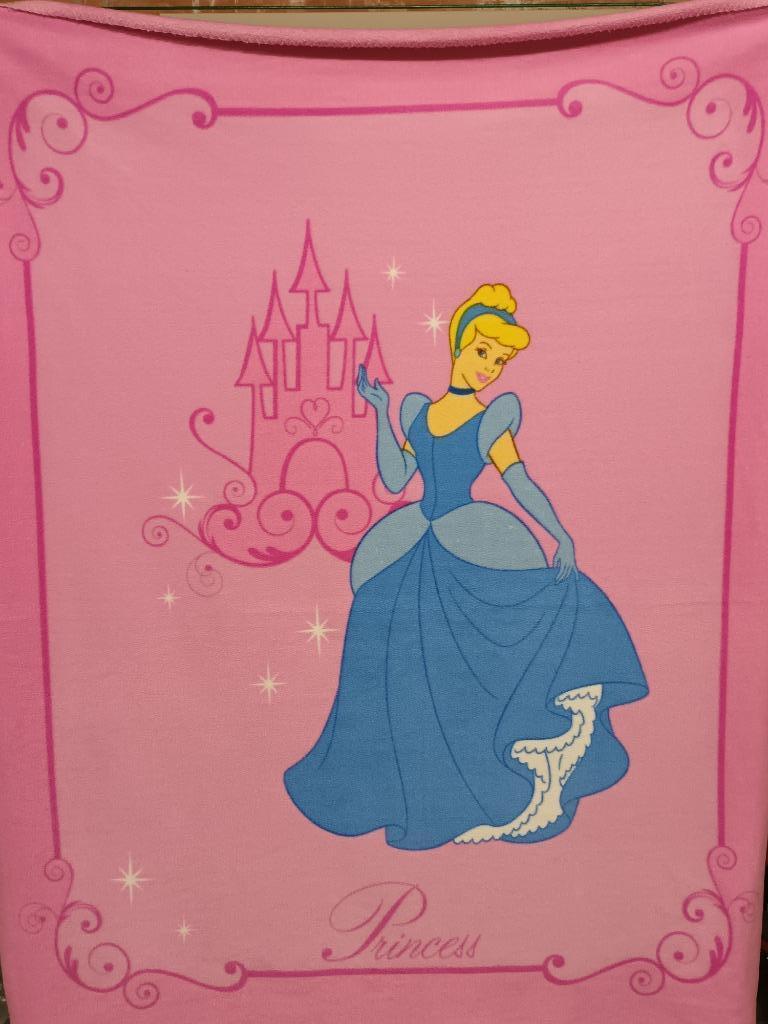 Fleece dekentje Princess, Ophalen of Verzenden, Gebruikt, Deken