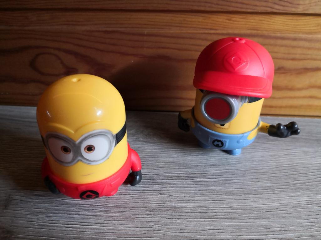 2 mcDonalds speelgoedjes minions (2024), Enlèvement