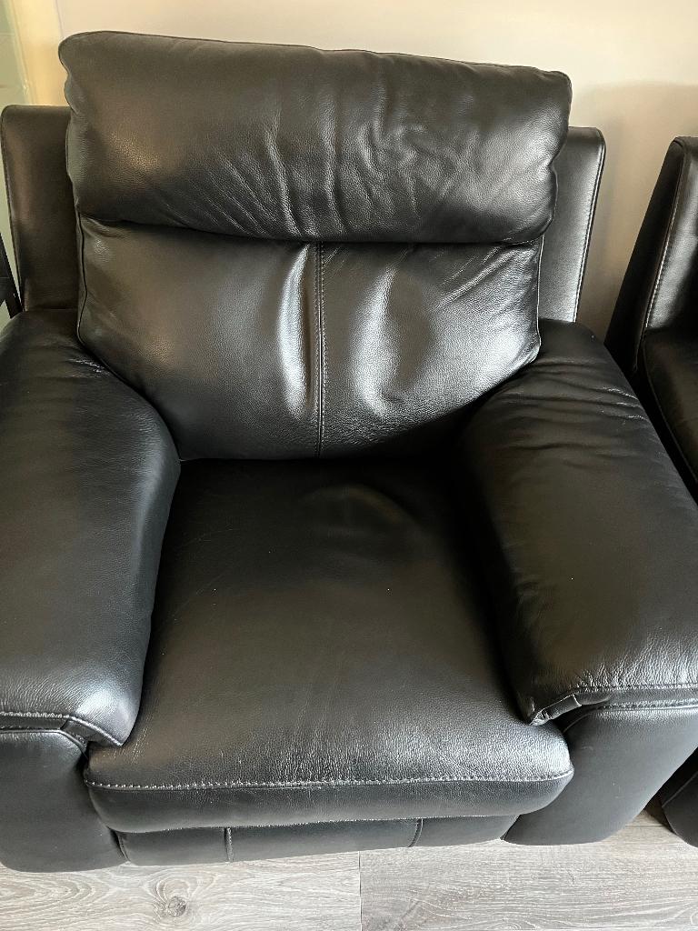Relaxzetel, Huis en Inrichting, Ophalen, Eenpersoons, Zo goed als nieuw, Rechte bank