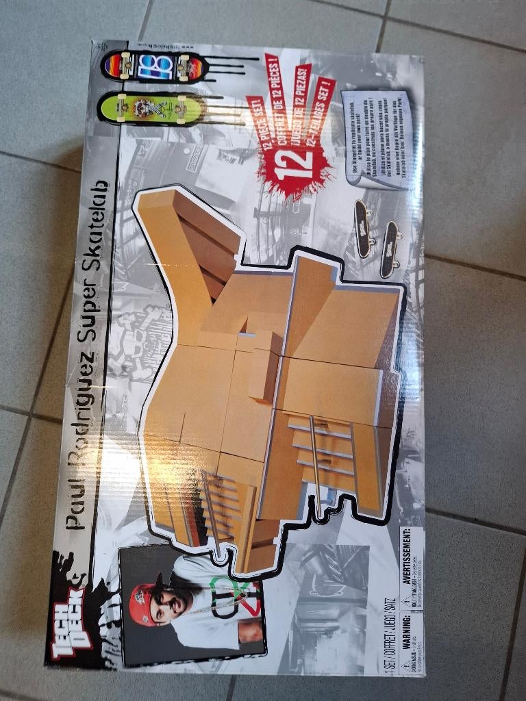 Tech Deck skate parcours, Ophalen, Gebruikt, Racebaan