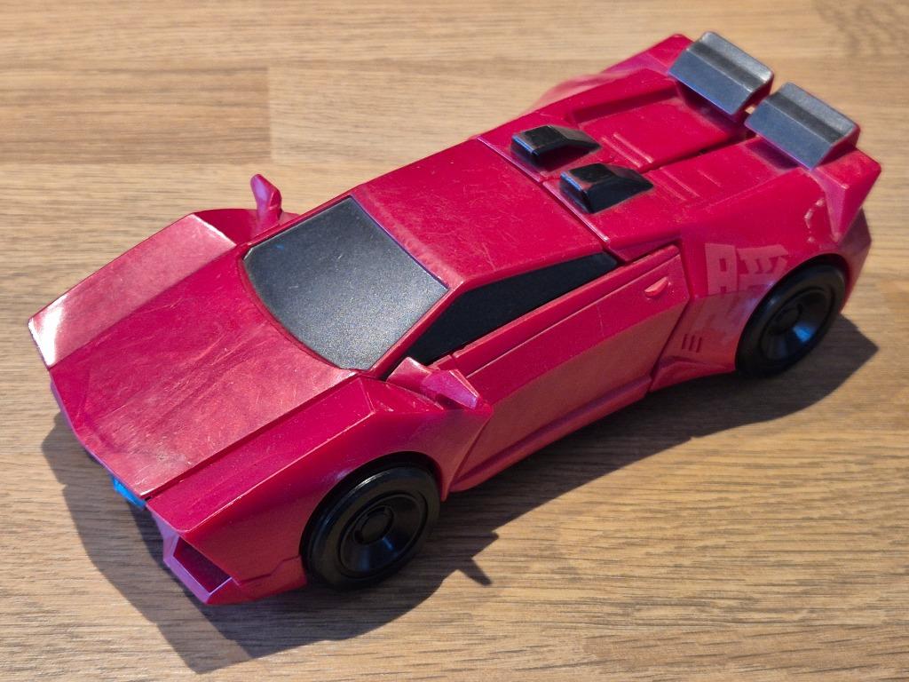 Transformers, Sideswipe, 17cm, Kinderen en Baby's, Speelgoed | Actiefiguren, Ophalen, Gebruikt