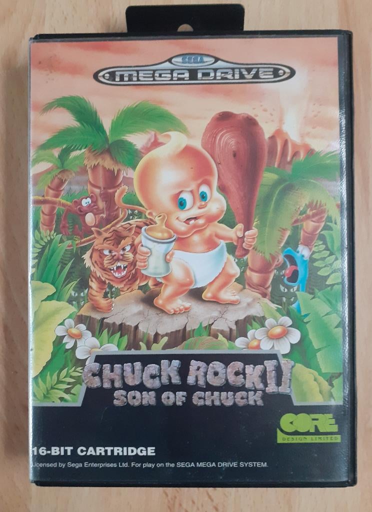 Chuck rock II : Son of Chuck, Consoles de jeu & Jeux vidéo, Jeux | Sega, Enlèvement ou Envoi, Utilisé, Plateforme, Mega Drive
