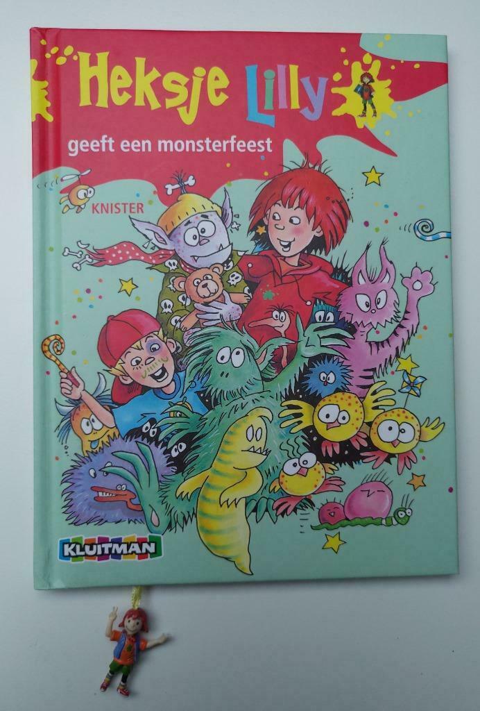 heksje Lilly - geeft een monsterfeest, Livres, Livres pour enfants | Jeunesse | Moins de 10 ans, Comme neuf, Fiction général, Enlèvement ou Envoi