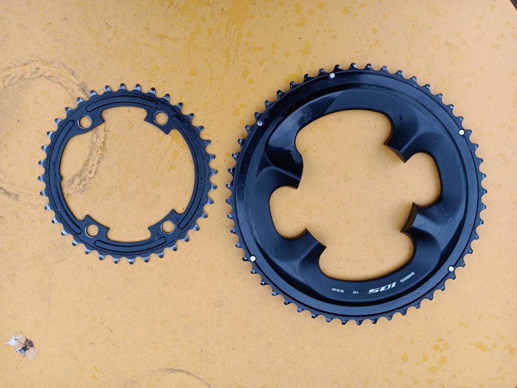 Crankstel Shimano 52X36t 11speed zwart, Fietsen en Brommers, Ophalen, Gebruikt, Crankstel of Pedalen, Shimano