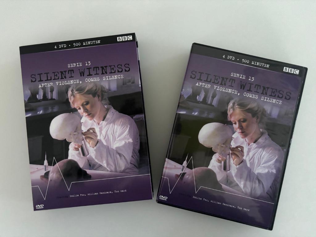 4 DVD Box Silent Witness S13, Cd's en Dvd's, Dvd's | Tv en Series, Zo goed als nieuw, Thriller, Boxset, Alle leeftijden, Ophalen of Verzenden