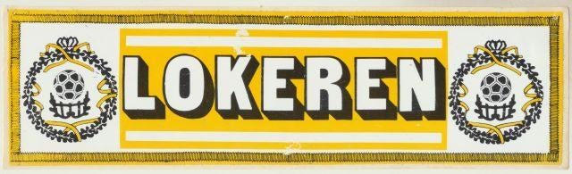 (s22) Lokeren, sticker, Verzamelen, Ophalen of Verzenden, Gebruikt