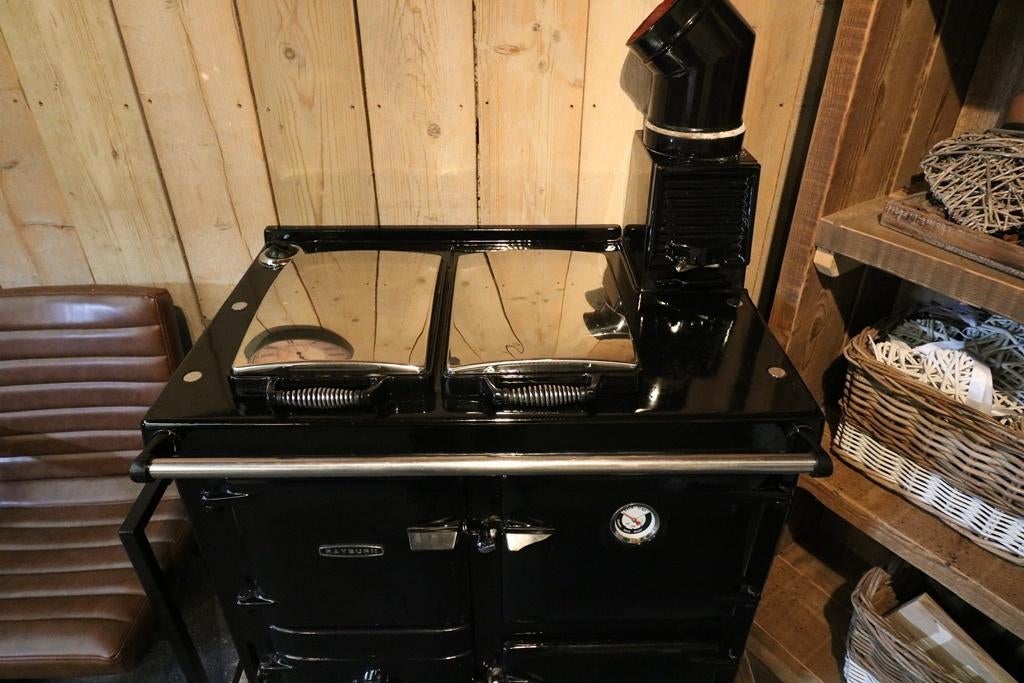 Poêle à bois Rayburn/Aga 355SFW avec chaudière noir, Electroménager, Classe énergétique A ou plus économe, Enlèvement ou Envoi