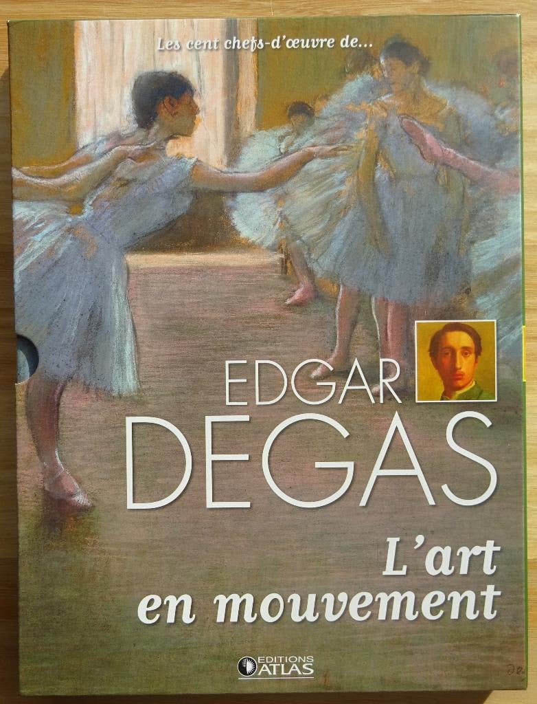 Edgar Degas, l'art en mouvement, éditions Atlas, 2009, Enlèvement ou Envoi, Neuf, Peinture et dessin