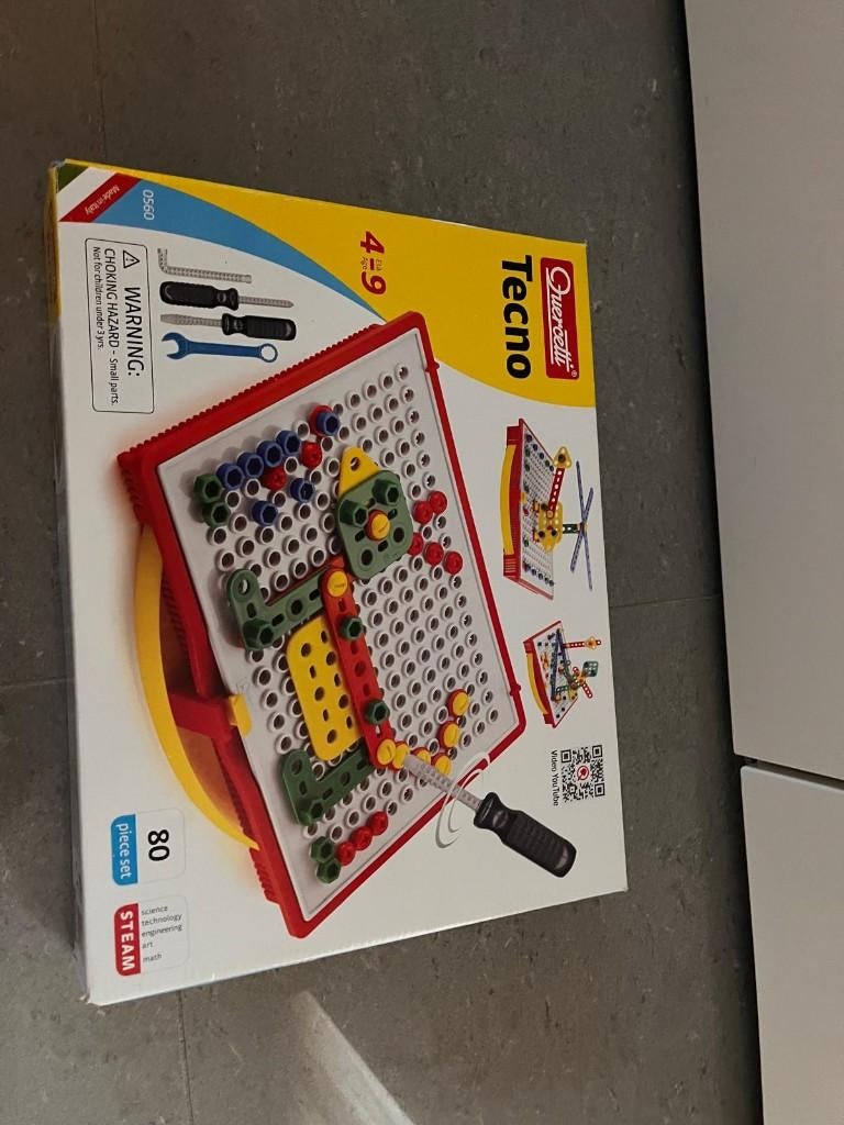 Quercetti tecno constructie speelset, Enlèvement, Comme neuf