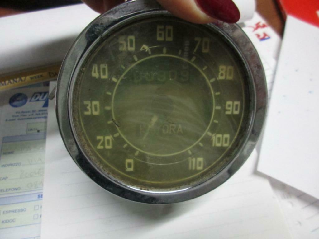 Snelheidsmeter voor Fiat 500 C Topolino, Auto-onderdelen, Dashboard en Schakelaars, Fiat, Oldtimer onderdelen, Gebruikt, Ophalen