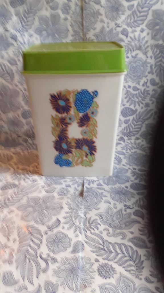 boite vintage contenant alimentaire, Ophalen of Verzenden, Gebruikt, Overige materialen, Kom(men)