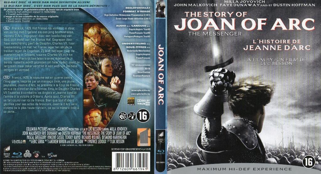 jeanne d’arc (joan of arc) (blu-ray) neuf, Enlèvement ou Envoi, Comme neuf, Autres genres