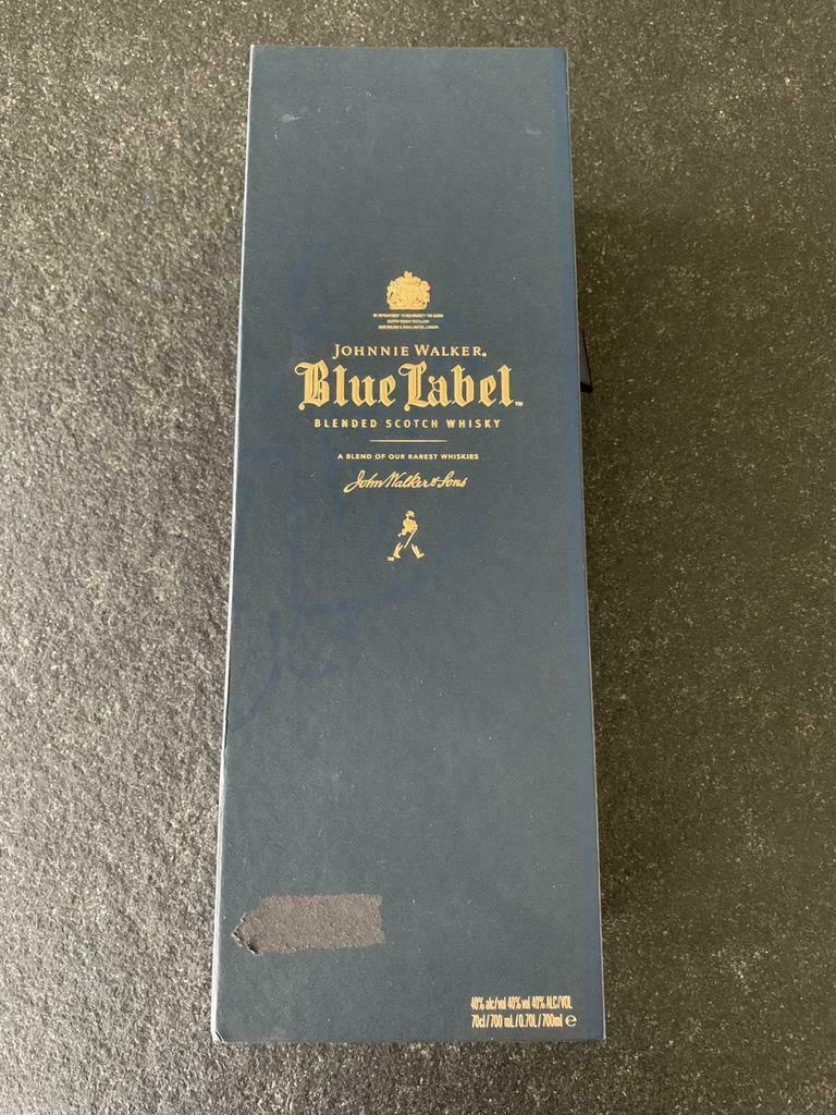 Johnnie Walker Blue Label. Ongeopend. Gebotteld voor 2015, Verzamelen, Ophalen of Verzenden, Nieuw, Overige gebieden, Overige typen