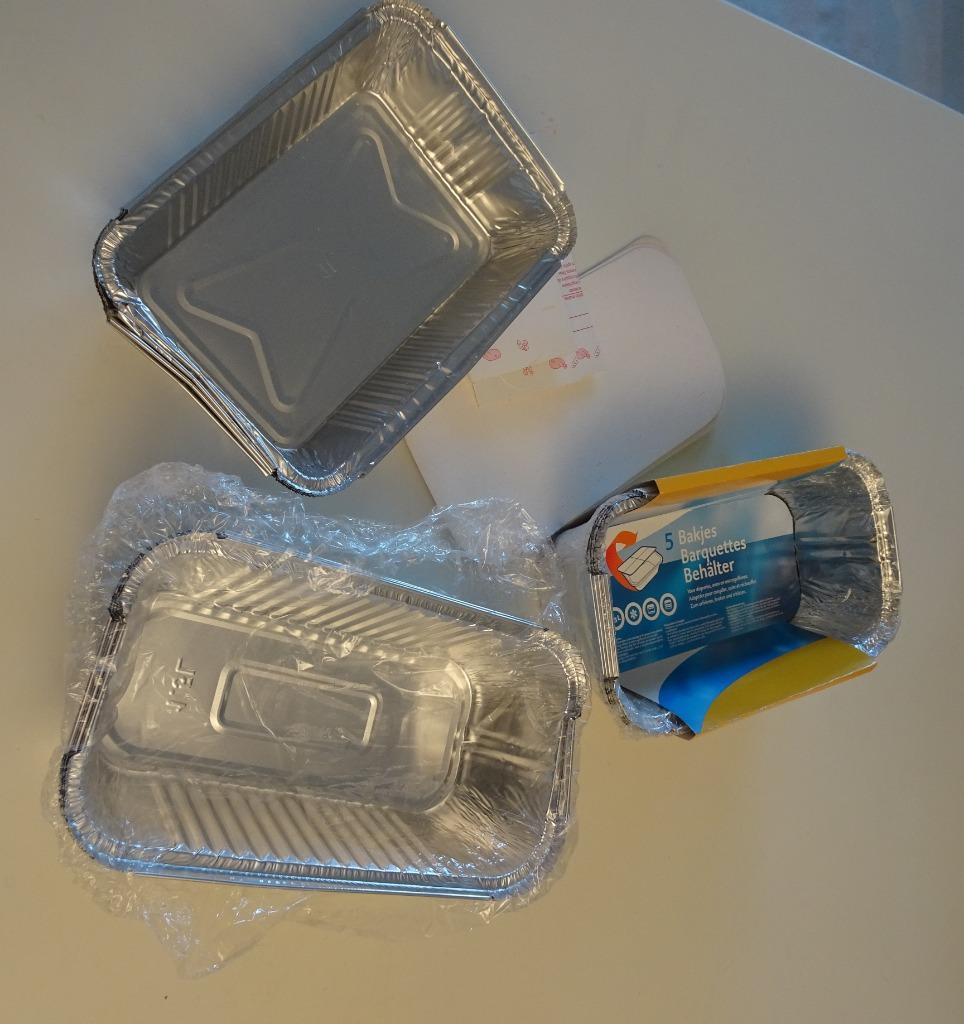 Barquettes aluminium, Enlèvement ou Envoi, Comme neuf, Autres matériaux