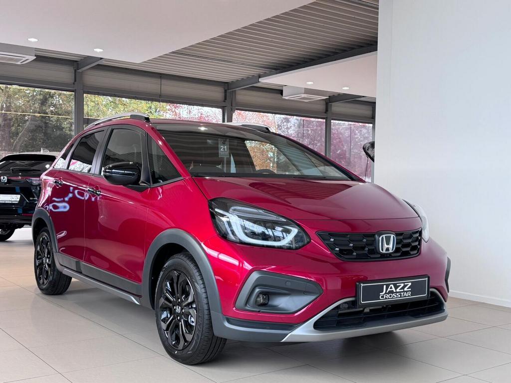 Honda Jazz ADVANCE CROSSTAR 1.5 HYBRID CVT HYBRIDE STANDAARD, Auto's, 1498 cc, 0 kg, Bedrijf, 5 zetels