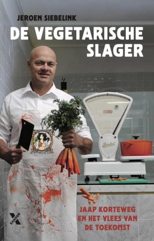 De vegetarische slager, Jeroen Siebelink biografisch, Boeken, Verzenden, Zo goed als nieuw