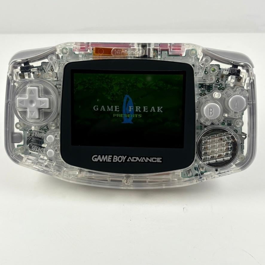Nintendo GBA Clear Shell Backlight LCD mod, Ophalen of Verzenden, Refurbished, Game Boy Advance