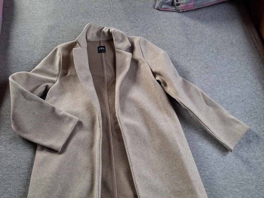 Jas lang beige merk zara – maat s – nieuw, Kleding | Dames, Nieuw, Ophalen of Verzenden, Maat 36 (S), Zara