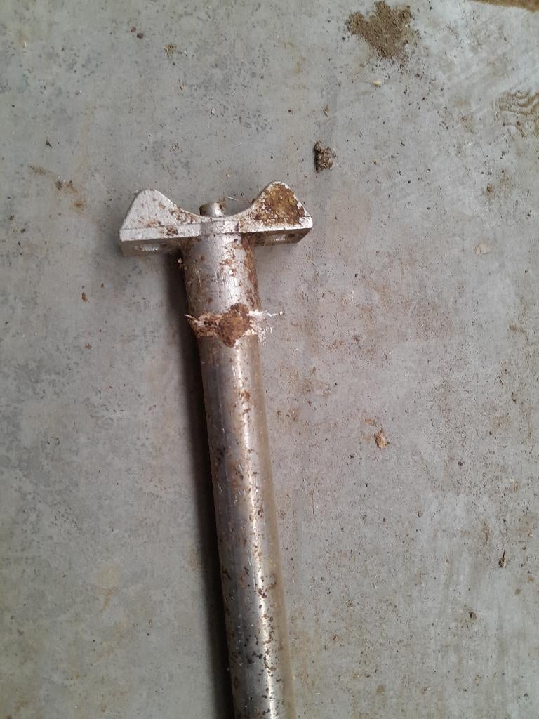 inox buis, Doe-het-zelf en Bouw, Gebruikt, 250 mm of meer, Overige typen, Ophalen of Verzenden