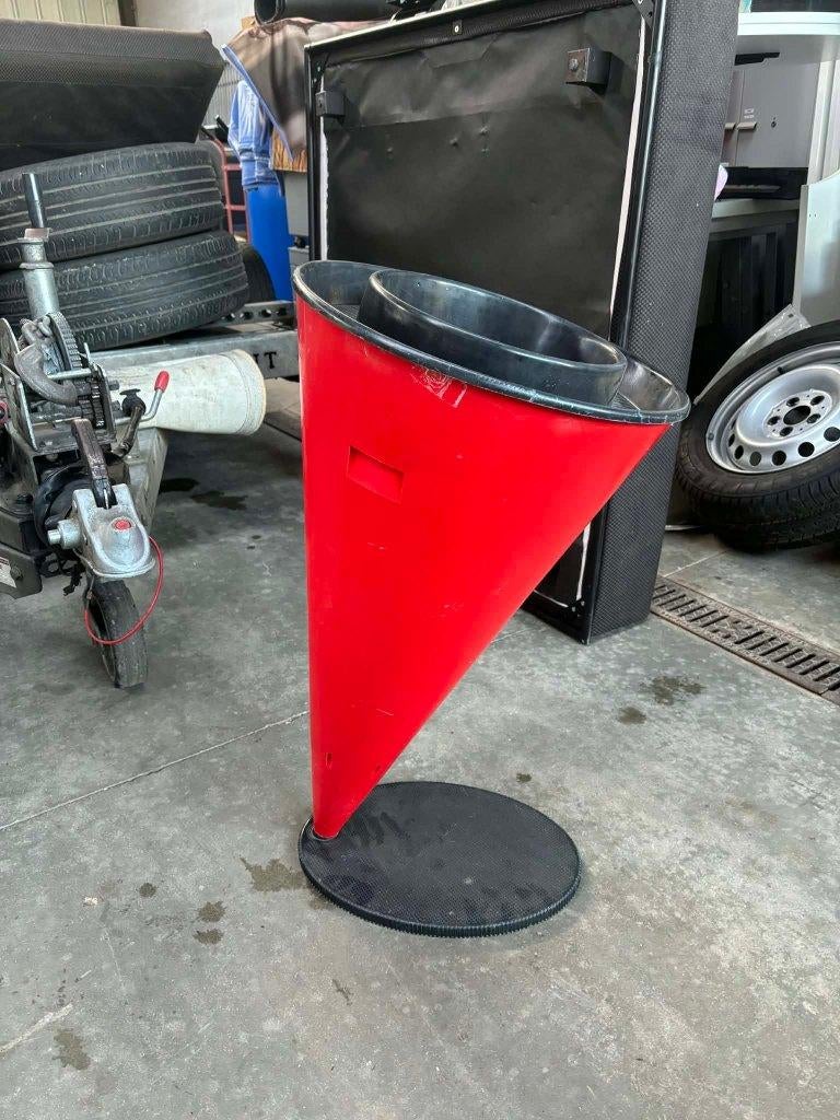 Puntvuilbak Van Os-Sonnevelt, Maison & Meubles, Seaux, Enlèvement, Utilisé, Synthétique, Avec poignée