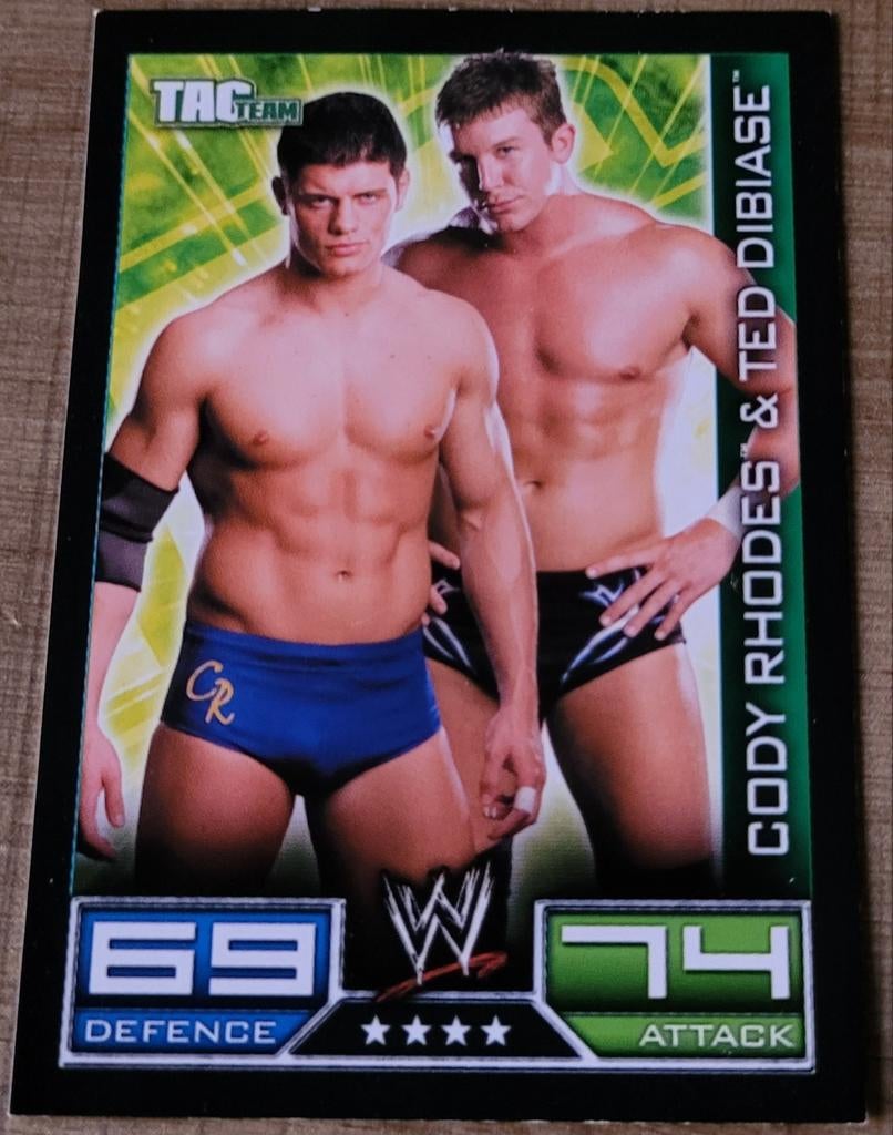 Verzamelkaart: WWE Slam Attax, Collections, Enlèvement ou Envoi, Utilisé, Affiche, Image ou Autocollant