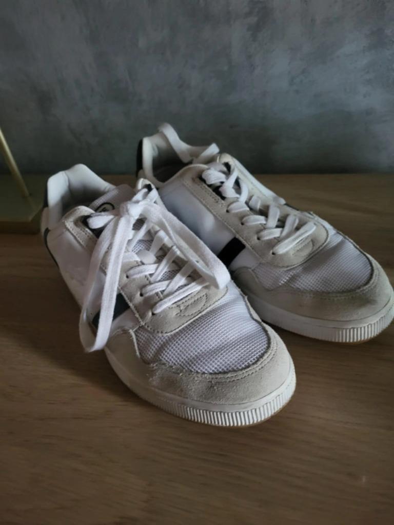 Lacoste basketbal voor heren, Ophalen of Verzenden, Sneakers, Gedragen, Wit