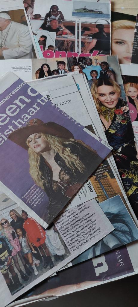 Knipsels Madonna uit tijdschriften en kranten, Verzamelen, Ophalen of Verzenden, Nieuw
