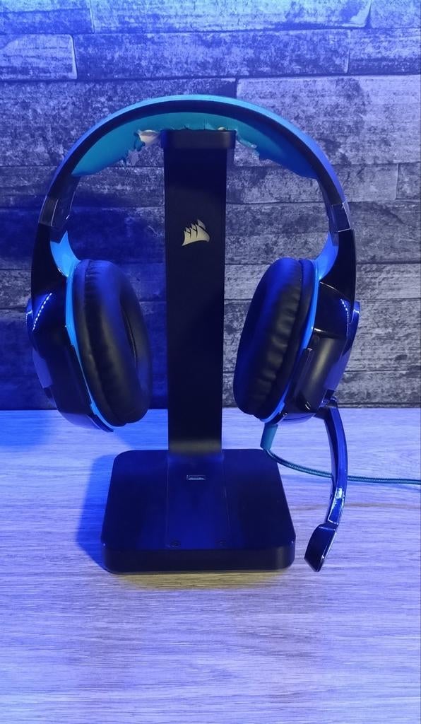 Casque de jeu KOTION EACH G2000 — noir/bleu, Overige merken, Casque gamer, Enlèvement, Utilisé
