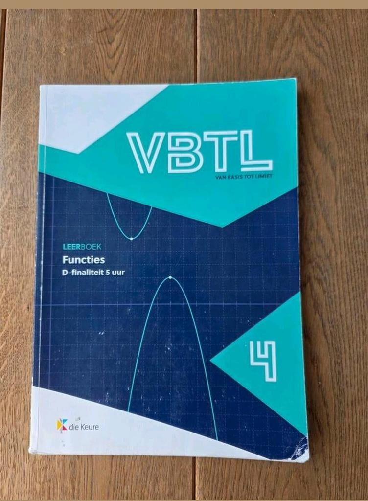 VBTL 4 - Leerboek functie (D-5uur), Boeken, Philip Bogaert, ASO, Ophalen of Verzenden, Zo goed als nieuw