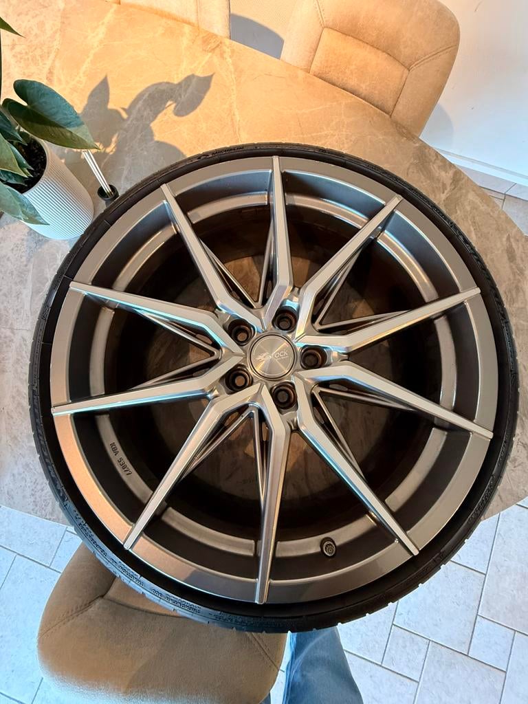 Jantes 20 pouces + pneus michelin pilot sport 4s, Ophalen, 20 inch, Band(en)