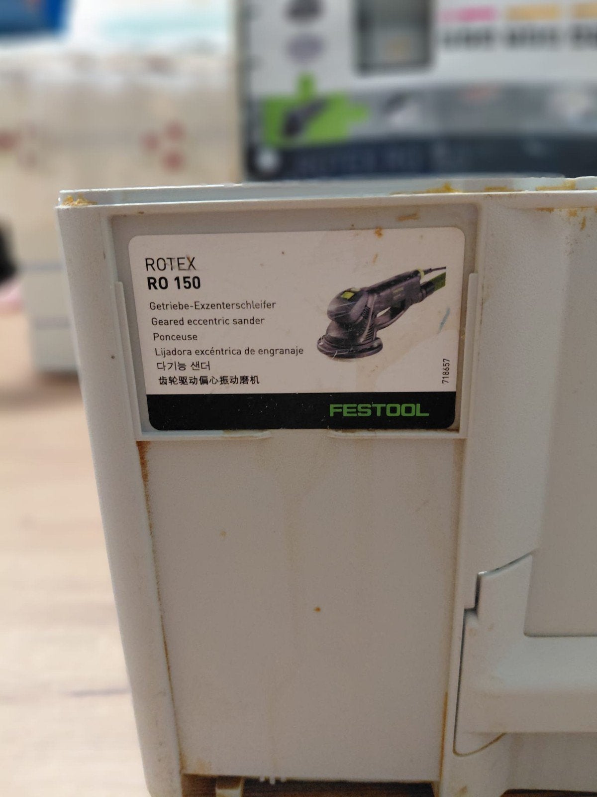 Festool RO 150, Bricolage & Construction, Outillage | Ponceuses, Enlèvement, Comme neuf, Ponceuse circulaire