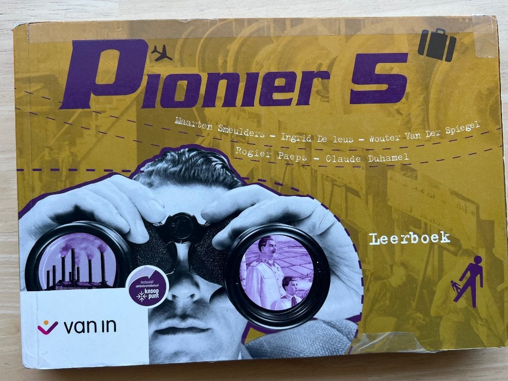Pionier 5 leerboek, Boeken, Ophalen, Gelezen, ASO, Geschiedenis
