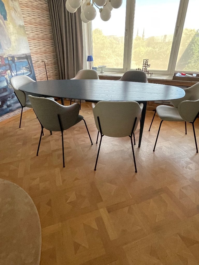 eetkamer tafel, Huis en Inrichting, Tafels | Eettafels, Ophalen, 100 tot 150 cm, Deens design en vakmanschap, 200 cm of meer